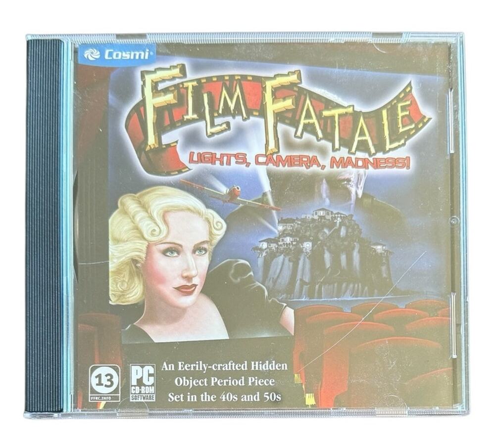 Film Fatale PC Game CD ROM 2012